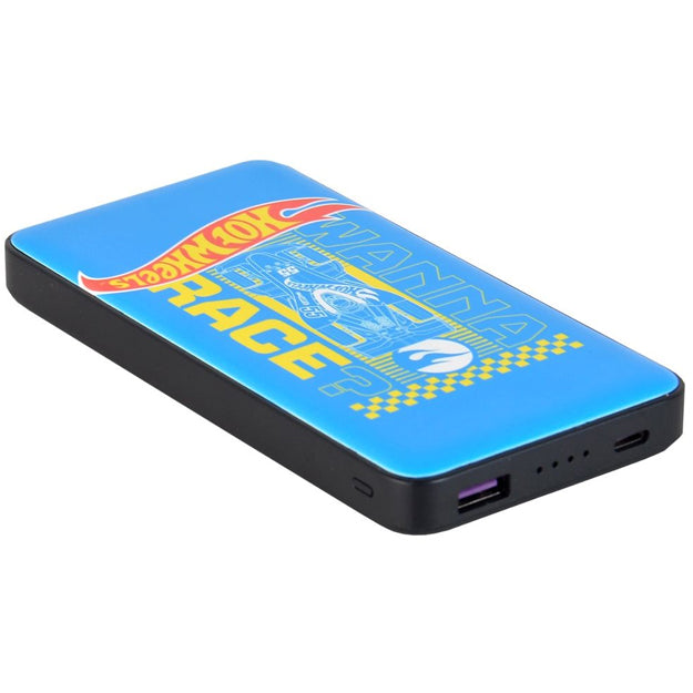 Mattel 10 000mAh PD Powerbank - Hot Wheels Range
