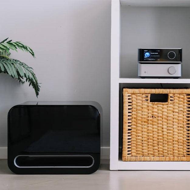 WiiM Sub Pro 8" 250W Wireless Smart Subwoofer - Black