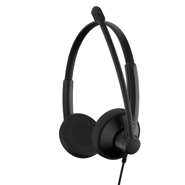 EPOS Impact 100 MS Stereo USB-C+A On-Ear Headset - Black