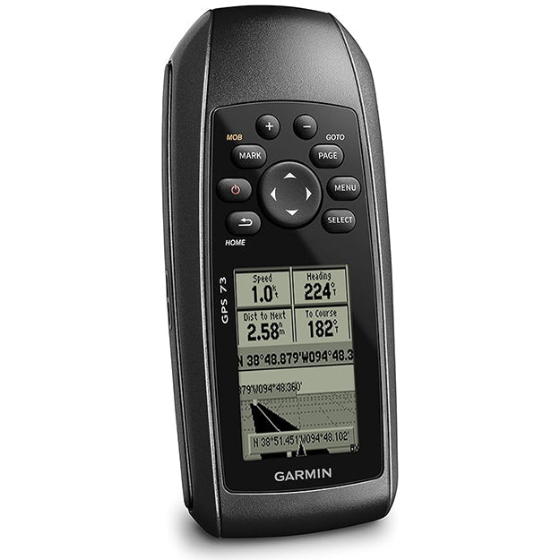 Garmin GPS 73 GPS Handheld Navigator - Black