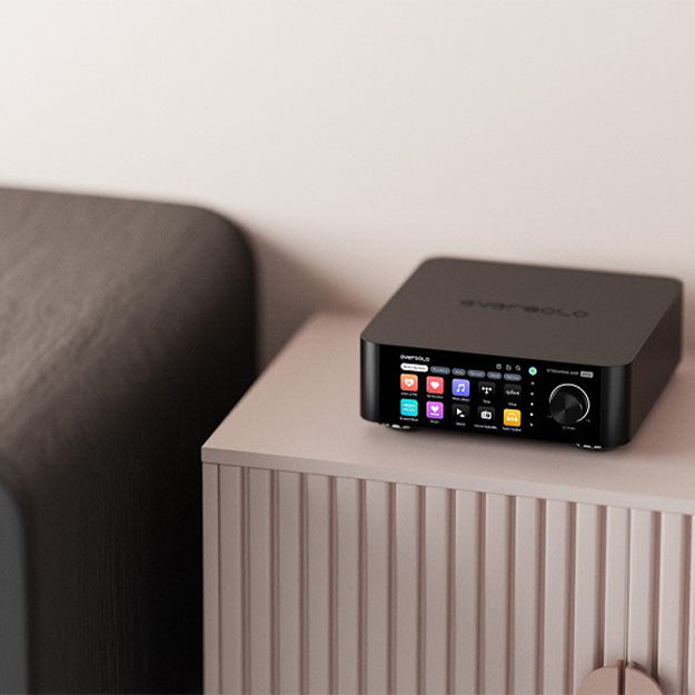 Eversolo Play CD All-In-One Music Streamer With Amplifier - Black