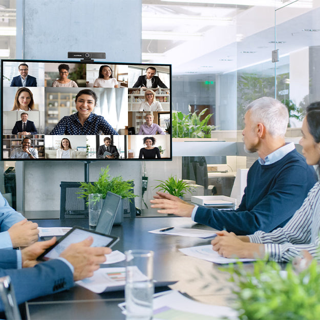 Alfatron Salut All In One Mini Video Conference System With Webcam, Microphone & Speaker - Black