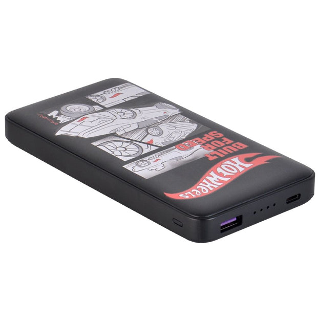Mattel 10 000mAh PD Powerbank - Hot Wheels Range