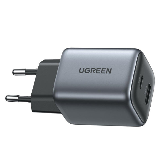 UGreen Nexode 35W Wall Charger + UGreen 60W Fast Charging USB-C Cable - Black