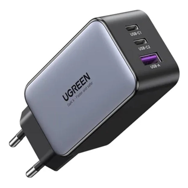 UGreen Nexode 3 Port PD/USB Wall Charge - Grey