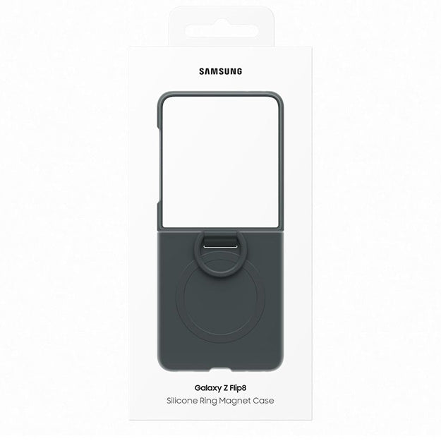Samsung Silicone Ring Magnet Case For Galaxy Z Flip8