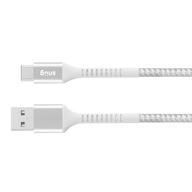 Snug USB-C To USB-A Braided Charging And Data Transfer 1.2m Cable