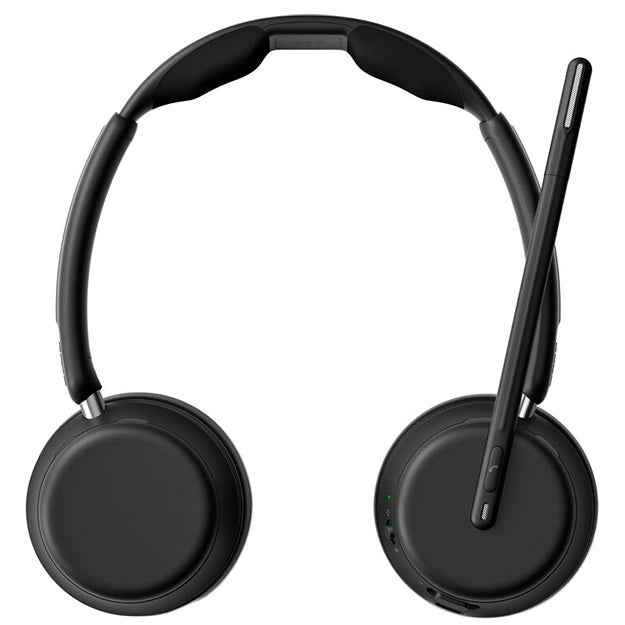 EPOS Impact 1060 Double-Sided UC Wireless On-Ear Headset With BrainAdapt Technology - Black