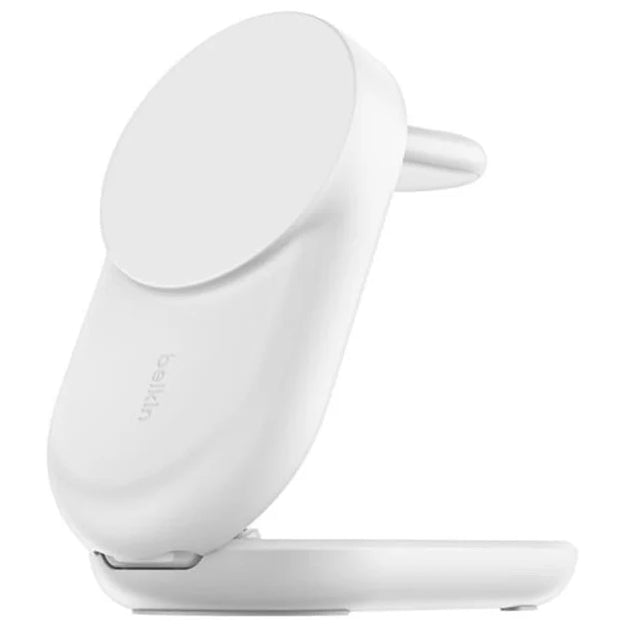 Belkin UltraCharge 25W 3-in-1 Qi2 Round Magnetic Wireless Charger