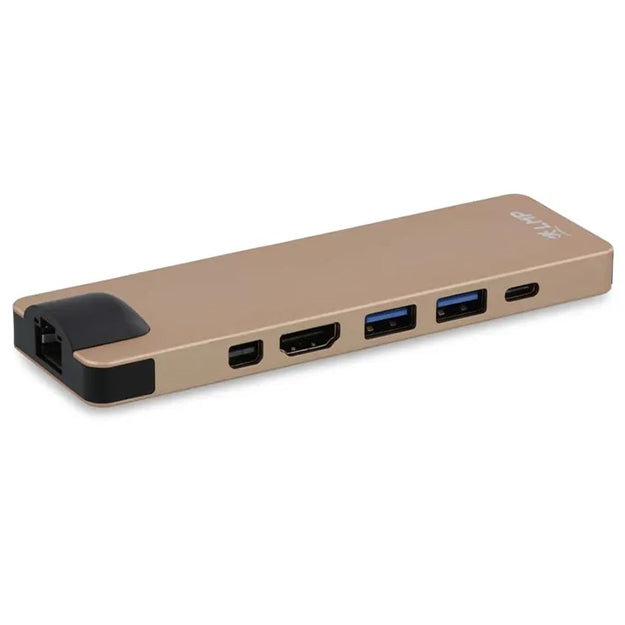 LMP USB-C 8 Port Compact Dock - Gold