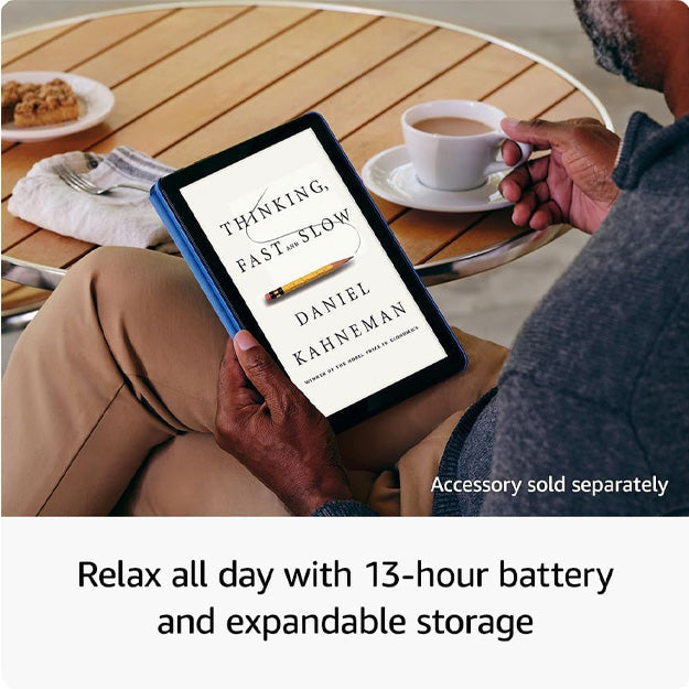 Amazon Kindle Fire 10.1" Full HD Tablet 64GB WiFi Only (2023 Model) - Lilac