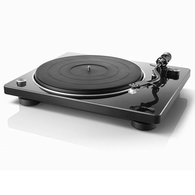 Denon DP-400 Premium Belt-Driven Hi-Fi Turntable - Black