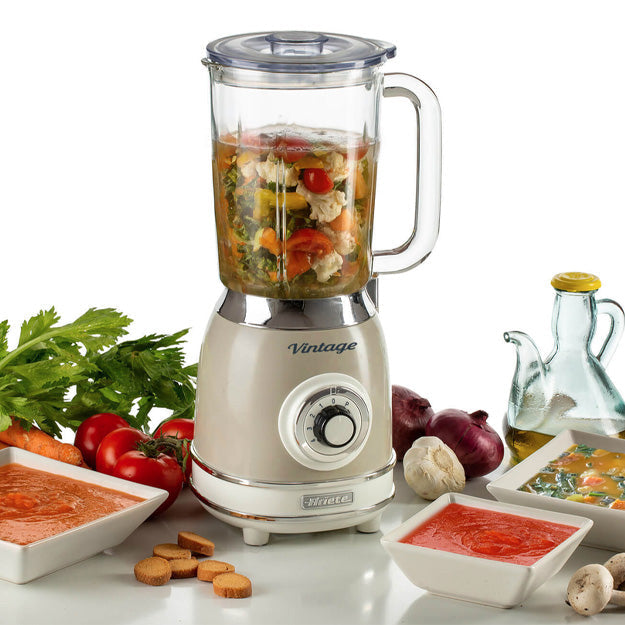 Ariete Vintage 1.5L Blender (4 Speeds & Pulse With Ice Crusher Function)