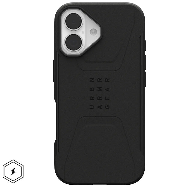 UAG Civilian Case With MagSafe For iPhone 17 - Black