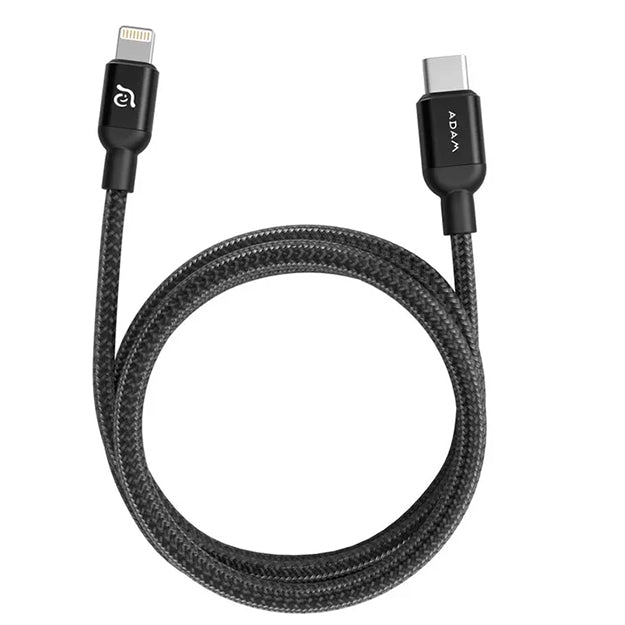 Adam Elements PeAk II C200B 200cm MFi USB-C To Lightning Cable - Black