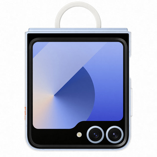 Samsung Clear Cover With Ring For Samsung Galaxy Z Flip 7 FE / Flip6 – Clear