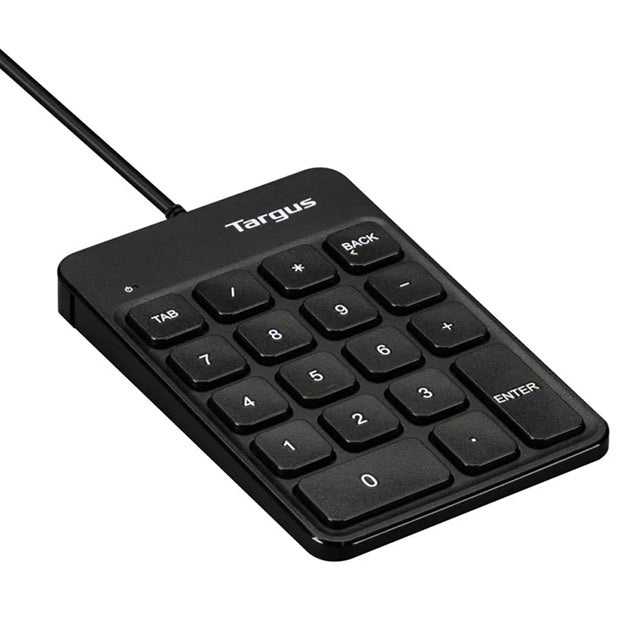 Targus Wired Numeric EcoSmart Keypad - Black