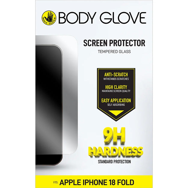 Body Glove Front Tempered Glass Sceen Protector For Apple iPhone DUO - Clear