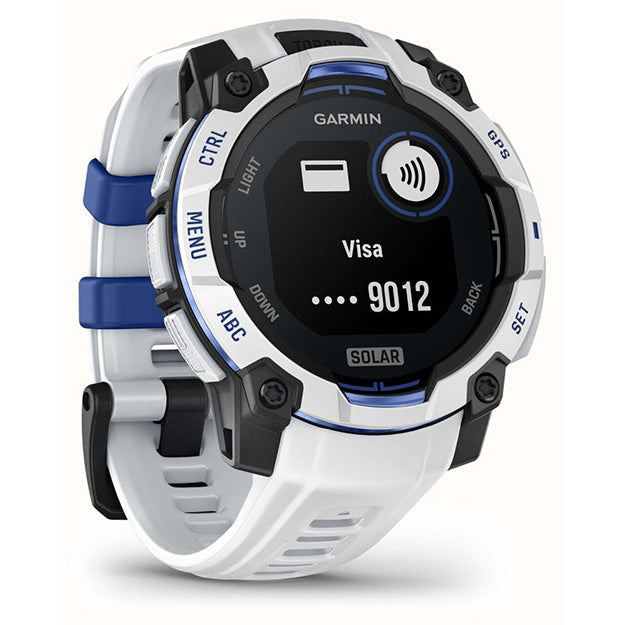 Garmin Instinct 3 Supernova 45mm Solar Rugged GPS Watch (Limited Edition) - Whitestone With Whitestone Band