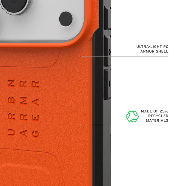 UAG Exclusive Civilian MagSafe Case For Apple iPhone 18 PRO MAX / 17 PRO MAX - Orange