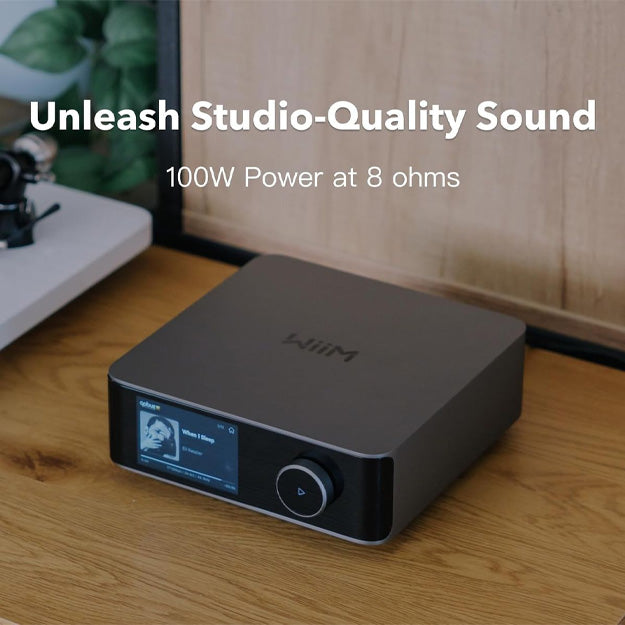 WiiM Amp Ultra Advanced Streaming Amplifier - Space Grey