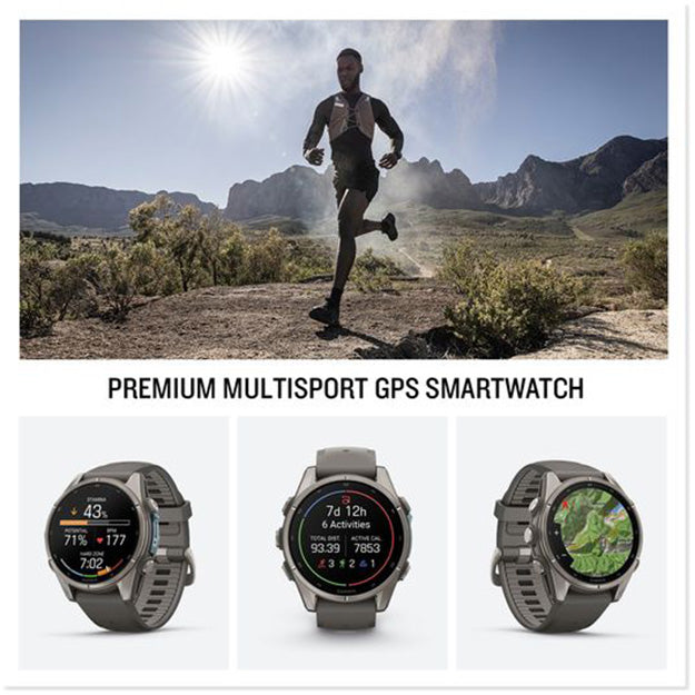 Garmin fenix 9 Series 43mm Premium Multisport GPS Smartwatch