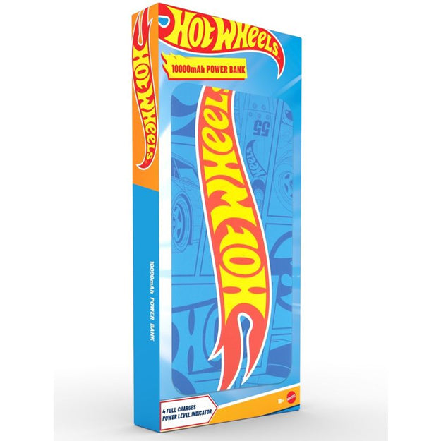 Mattel 10 000mAh PD Powerbank - Hot Wheels Range