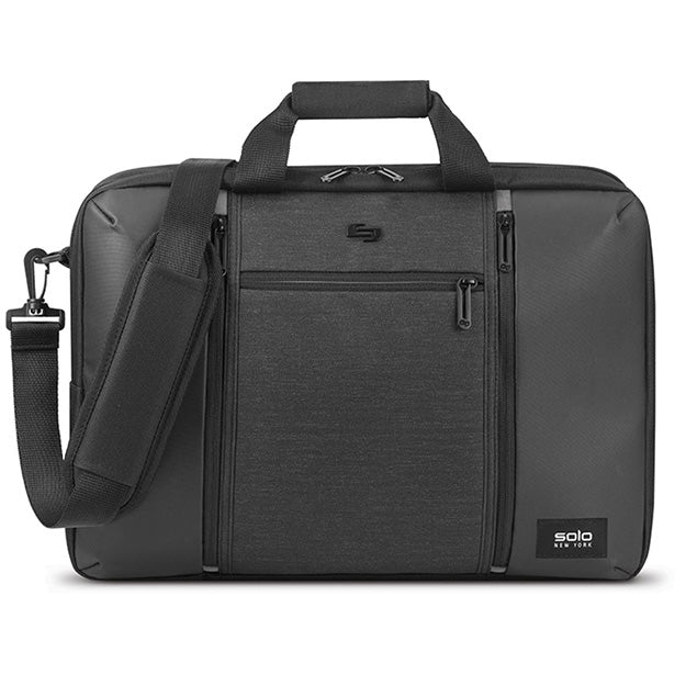 Solo New York GRV702 Highpass Hybrid Backpack / Briefcase For 15.6"Laptops - Black