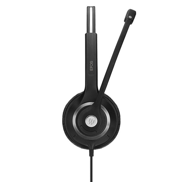EPOS Impact SC 260 USB MS II Wired Robust Double-Sided USB On-Ear Headset - Black