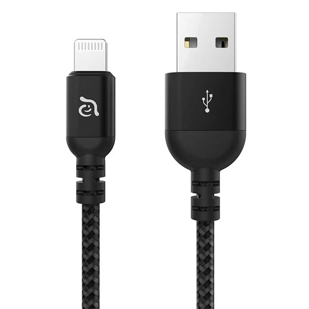 Adam Elements PeAk III 300B 300cm MFi USB-A To Lightning Cable - Black
