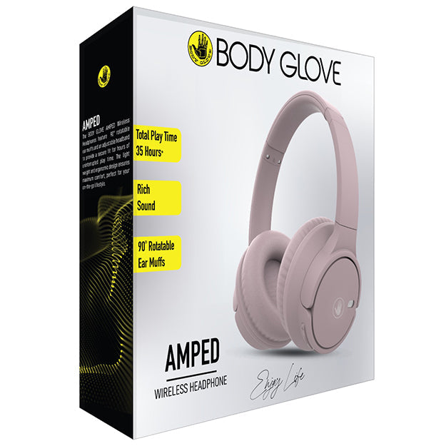 Body Glove AMPED Wireless Over-Ear Headphone