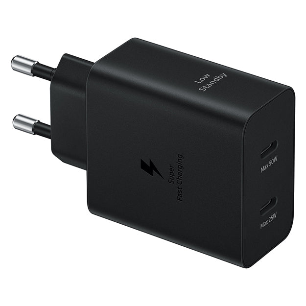 Samsung 2 Port Power Adapter 50W – Black