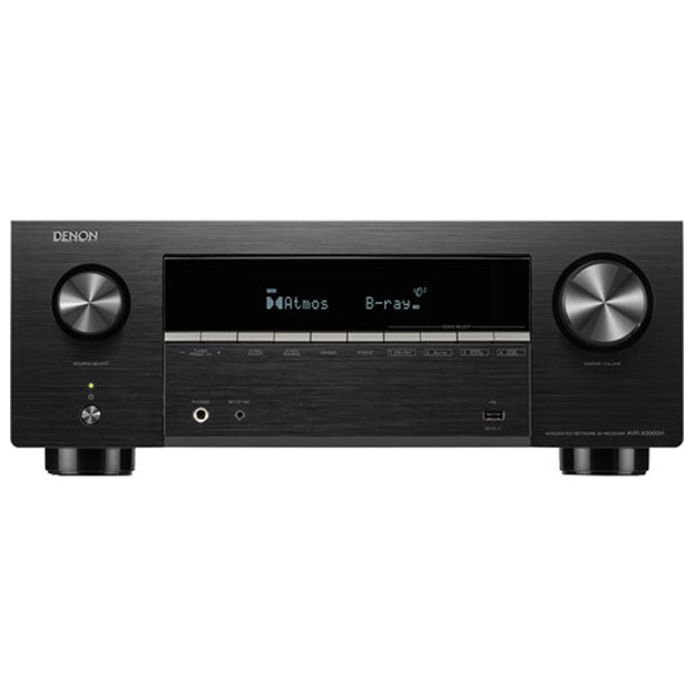 Denon AVR-X3900H 9.4-Channel Network AV Receiver - Black