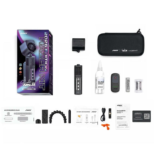 PMI Gear SmokeNINJA PRO V2 Hazer Kit - Black