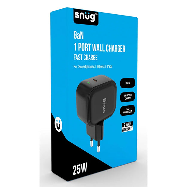 Snug 1 Port PD Wall Charger 25W