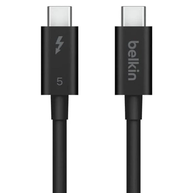 Belkin Thunderbolt 5 Type-C Male To Male 240 Watt 1m Cable - Black