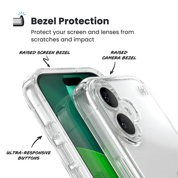 Speck Presidio Perfect-Clear Case For iPhone 17 - Clear