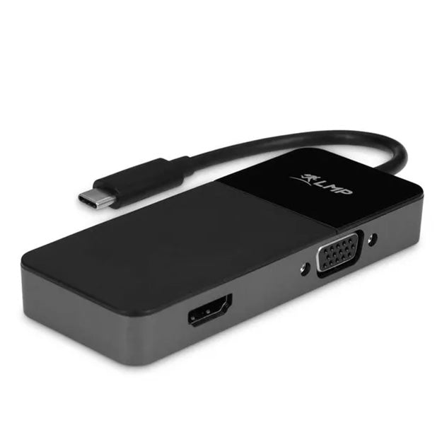 LMP USB-C Dual HDMI & VGA Adapter For Apple M1/M2 Devices - Black