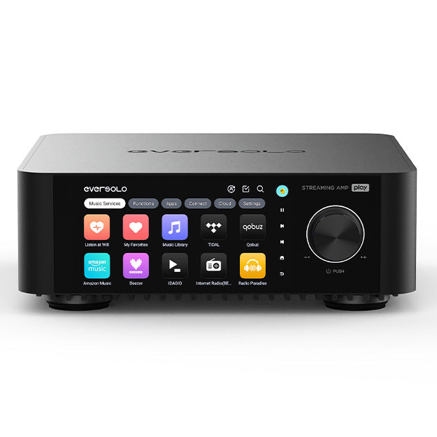 Eversolo Play CD All-In-One Music Streamer With Amplifier - Black