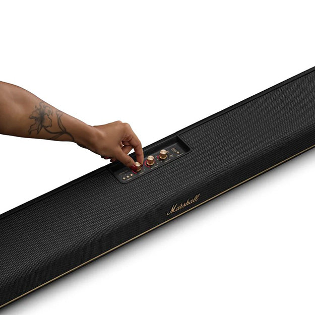 Marshall Heston 120 Dolby Atmos Soundbar - Black