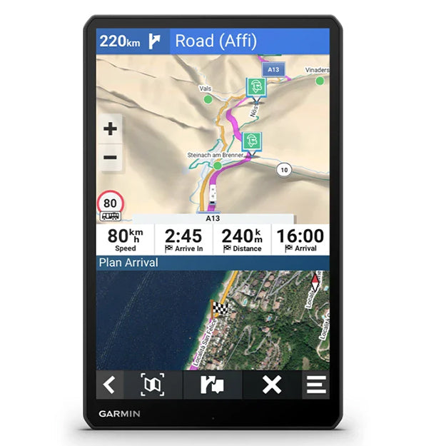 Garmin Camper 1095 10" Camper Sat Nav With Live Traffic - Black