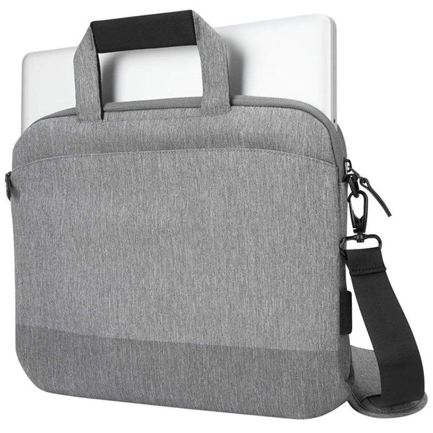 Targus CityLite Laptop Case Shoulder Bag Fits Laptops Up To 15.6” - Grey