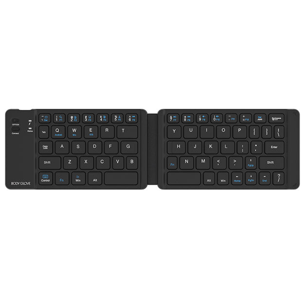 Body Glove Wireless Folding Soft Hinge Keyboard – Black
