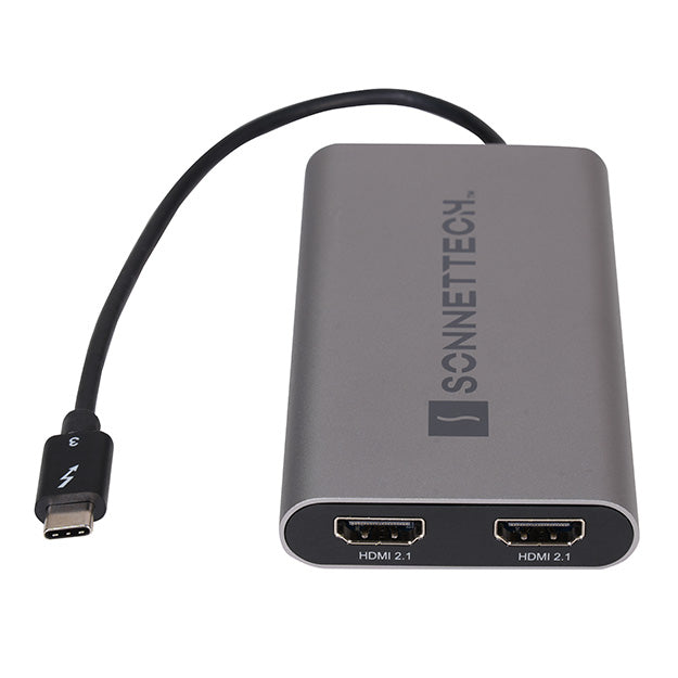 Sonnet Thunderbolt Dual 4K 60Hz HDMI 2.1 Adapter - Silver