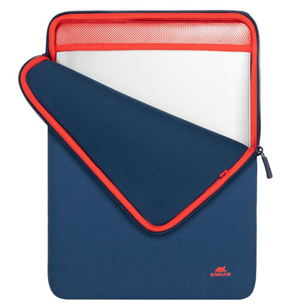 Rivacase Antishock Laptop Sleeve For 15.6" Laptops - Dark Blue