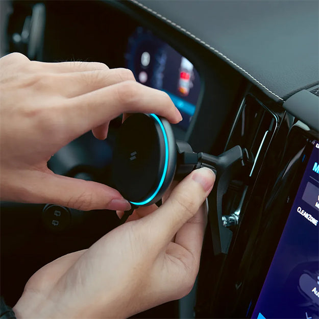 Adam Elements CQ2 Qi2 Magnetic Charging Car Mount - Black