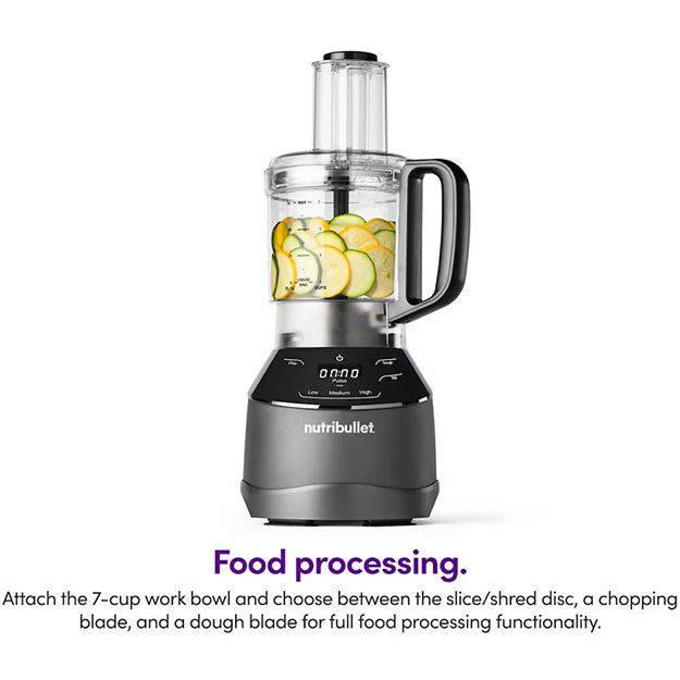 Nutribullet Triple Prep System - Black & Grey