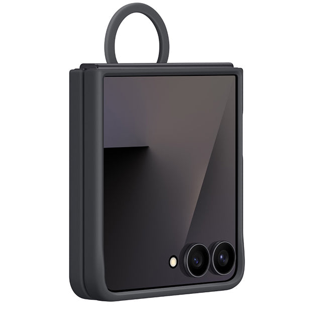 Samsung Silicone Cover With Ring For Samsung Galaxy Z Flip7