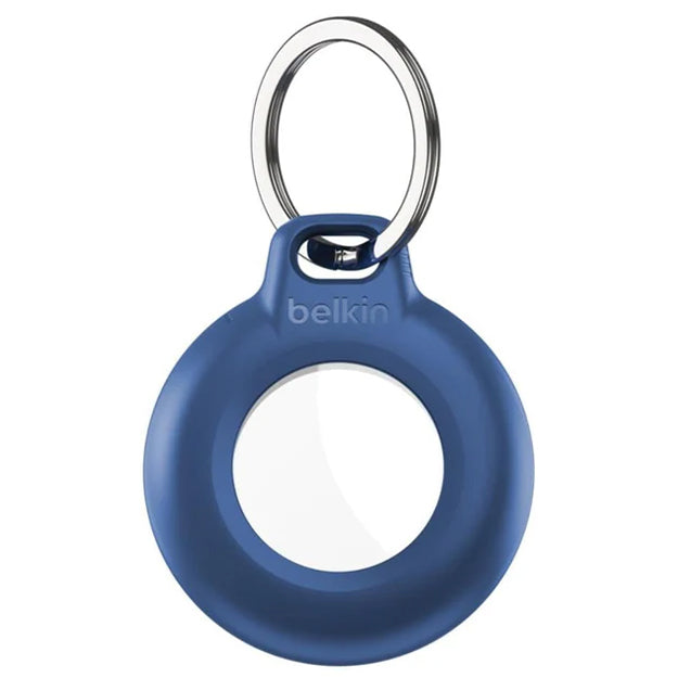 Belkin Waterproof Secure Holder With Key Ring For AirTag - Blue