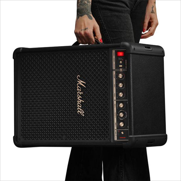 Marshall Bromley 450 Moveable Bluetooth Speaker - Black & Brass